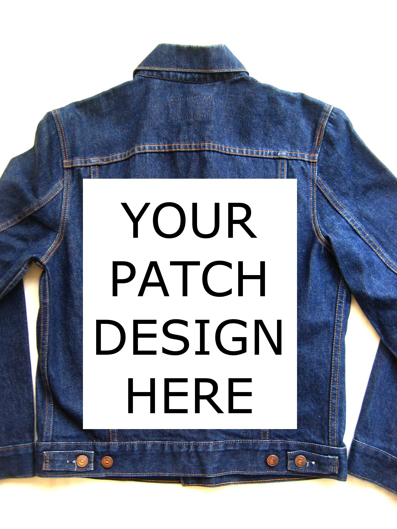 jean jacket back patch